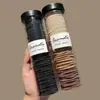Goma Elástica Negra para el Cabello para Mujer, Alta Elasticidad, Accesorio para el Cabello Duradero, Diadema Elegante, Anillo de Goma para el Cabello