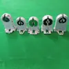 Portalámparas fluorescente T5/T8 Portalámparas G13 Portalámparas fluorescente T8 Portalámparas de plástico Ranura para lámpara de alambre Pie de lámpara de plástico