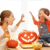 Amazon Transfronterizo Nuevos Pendientes de Halloween Exagerados Extraños Colgantes de Calavera Pendientes Joyería para Orejas de Disfraz para Mujer