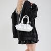 Bolso de Mano Estilo Motociclista Hot Girl Transfronterizo para Mujer 2025 Primavera y Verano Nueva Moda Bolso de Remaches Nicho Bandolera de un Solo Hombro