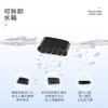 Aplicador para el cuero cabelludo con depósito de agua desmontable, Peine de masaje eléctrico, Introducción de microcorriente, Ión negativo, Dispositivo de belleza con vibración de luz roja