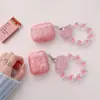 Funda Protectora Rosa Estampado Leopardo Estilo Shell para AirPods Pro3 Estuche para Auriculares Apple 4ª Generación Anticaída y Resistente al Desgaste