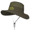 Sombrero de Protección Solar Sombrero de Pescador para Hombre Sombrero de Pescador de Verano Sombrero de Sol para Montañismo al Aire Libre Cubre Rostro Sombrero de Sol Anti-UV