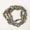 Pedra Citrina Natural Cascalho Corrente Longa Joias DIY 80cm de Comprimento Pulseira Desmagnetizada Acessórios Pedra Bruta Polida Conforme Desejado