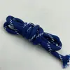 Cordão de Corda Trançada de Poliéster de 5 mm, Corda Trançada Colorida Feita à Mão, Cordão de Fechamento Paracord, Cordão para Chapéu