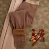 Pantalones Térmicos de Color Sólido para Hombre Huajielong Felpa Plus Cuadros Textura Transpirable Leggings de Cinturón Modernos Talla Grande Pantalones Térmicos