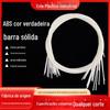 Fabricantes de Dongguan fornecem tiras sólidas de ABS com uma ampla gama de usos, tiras plásticas, hastes plásticas, hastes plásticas de ABS de 3-10mm