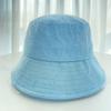 2024 Nuevo Tejido de Toalla Transfronterizo Sombrero de Pescador Color Sólido Terry Sombrero de Pescador Tendencia Otoño e Invierno Casual Color Sólido Sombrero de Pescador