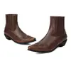 Talla hombre y mujer punta gruesa tubo corto nuevo estilo europeo y americano botas estampadas con botas martin botas botas comercio exterior 3548 algodón negro