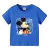 Lote misto de algodão puro crianças T-shirt manga curta verão bebê desenhos animados estampado top meninos meia manga verão meninas roupas infantis