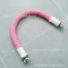 Juguete para loro Percha en forma de U Cuerda de cáñamo colorida Soporte Accesorios para jaula Juguete para loro Pájaro Soporte Palo