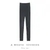 26 Nuevos Leggings de Cachemira a Rayas Anchas para Mujer de Otoño e Invierno, Cómodos y Versátiles, de Cintura Alta, Adelgazantes, Pantalones de Punto Cálidos
