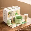 Set de matcha japonés de alta calidad, caja de regalo de cerámica, incluye batidor de té, producto popular transfronterizo, directo del fabricante, proveedor en stock