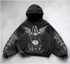 Moletom com capuz e punhos canelados, estilo cross-border, moletom unisex de inverno para a rua, peça versátil