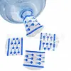Etiqueta de Película Termoencogible Curva de PVC Directa de Fábrica Sello para Botellas de Agua de 5 Galones Personalizable