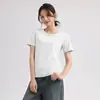 Ropa Deportiva Ligera de Verano para Hombres y Mujeres, Secado Rápido, Fresca, Camiseta de Secado Rápido, Cuello Redondo, Holgada, Manga Corta, Top Deportivo