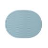 Tapete Isolante Térmico de Silicone Popular da Amazon, Suporte Simples Nórdico para Panelas, Tapete de Prato Doméstico para Cozinha, Conjunto de Tapetes para Mesa de Jantar Venda por Atacado
