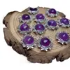 Caja Mágica de Amatista Natural Accesorios Finos Joyería