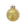 Enfeites de Bola de Natal Brilhantes Coloridos com Lantejoulas e Padrão de Caracol Branco Deslumbrante Decorações de Árvore de Natal
