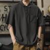 Camisa Polo Estilo Nuevo Verano 2026 para Hombre, Estilo Americano, Resistente, Casual, Corte Holgado, Talla Grande, con Cuello de Solapa, Camiseta de Manga Corta, Marca de Moda