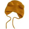 Corea del Sur ins sombrero de bebé lindo super lindo celebridad de Internet orejas de oso otoño e invierno bebé masculino y femenino jersey lana orejeras sombrero
