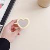 Soporte de Espejo Simple Amor Ins Japonés y Coreano Soporte Magnético MagSafe Fuerte Adsorción Soporte Perezoso para Teléfono Móvil para Mujeres