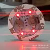 Pegatinas Luminosas para Tazas Decoración de Puesto Callejero de Celebridad de Internet Posavasos Brillantes Pegatinas Luminosas Redondas para Botellas Regalos Pegatinas Luminosas para Té de Limón Personalización