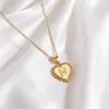 Collar con Letra de Venta Caliente Transfronterizo, Colgante de 26 Letras, Estilo de Verano de Alta Gama, No se Desvanece, Cadena Clavicular de Lujo Ligero de Nicho, Versátil