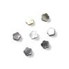 Jingde Jewelry Cuentas Sueltas de Nácar Negro Natural con Agujeros, Cuentas Espaciadoras de Gota de Agua y Corazón Accesorios para Joyería DIY Productos Semielaborados Venta al por Mayor
