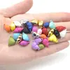 Accesorios para Joyería DIY Transfronterizos al por Mayor Conectores Magnéticos de Corazón de Colores Collares Pulseras Hechos a Mano Materiales de Aleación