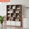 Vitrina de Cosméticos Contenedor Simple Moderno Gabinete de Salón de Belleza Gabinete de Salón de Uñas Estante de Productos para Barbería Estante de Exhibición