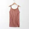 Camiseta interior tipo camisola Derong Terry para mujer con almohadillas en el pecho, cálida para el invierno, disponible para venta al por mayor y dropshipping
