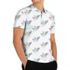 Camisa Polo Impresa en 3D para Hombre 2026, Directo de Fábrica, Camisa Polo Casual Transfronteriza de Amazon