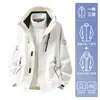 Conjunto de Chaqueta 3 en 1 Luotuo para Mujeres y Hombres, Chaqueta Impermeable y Cálida para Exteriores para Senderismo y Montañismo, Personalizable