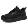 Venta al por mayor de zapatos de seguridad para hombre, aptos para todas las estaciones, anti-aplastamiento, anti-perforación, caña baja, negros, con suela blanda, cómodos, aptos para taller y protección laboral