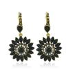 Pendientes Largos Bohemios Cuidadosamente Seleccionados para Mujer, Pendientes de Borla Acrílica Coloridos Retro, Estilo Étnico de Yunnan, Versátiles