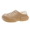 Pantuflas de Algodón Impermeables para Pareja Zapatos de Invierno para Mujer Nuevos Cálidos de Suela Gruesa Impermeables Bolsa de Zapatos de Algodón Luna con Atuendo de Invierno