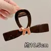 Pinza de Garra Estrella Dorada para Coleta Alta para Mujer, Estilo Nuevo de Alta Gama 2026, Pinza Tiburón para Recogido en la Parte Trasera de la Cabeza, Accesorio para el Cabello