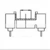 Base Indutora com Anel Magnético Uu16 Base com Anel Magnético Uu17 Horizontal 2+2 Pinos 1606-1
