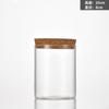 80 recto Tanque de almacenamiento de borosilicato alto Botella Botella para té de flores Tanque de almacenamiento de cocina Botella para incienso de línea Exclusivo transfronterizo de Amazon