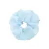 Elástico de Cabelo Simples de Organza para Mulheres, Elástico Fofo Plissado para Coque, Acessório de Cabelo de Luxo, Elástico de Cabelo Personalizado no Atacado