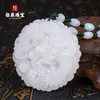 Colgante de jade afgano, valiente jade blanco afgano, valiente jade, colgante de marca de jade, suministro en vivo al por mayor