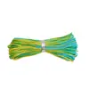 No. 72 Hilo de Jade Pulsera Cuerda Trenzada Collar Cuerda para Tejer Accesorios 0.8mm Cable Encriptado Cuerda para Colgante Hecho a Mano DIY Materiales