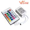 Controlador 12v infravermelho 24 teclas RGB luz colorida com barra de luz dura 3528 5050 módulo IR44 controle remoto de tecla
