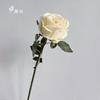 Flor Artificial Rosa de Veludo Princesa Única Decoração de Casa Adereço de Foto Buquê de Mesa de Casamento Arranjo Floral