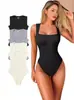 Comercio Transfronterizo Amazon Aliexpress Sitio Web Independiente Ropa para Mujer Camiseta sin Mangas de Cuello Redondo Mono Ajustado Casual Europeo y Americano