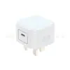 Cargador Apple Pd20/25W Carga Rápida para iPhone Regulaciones Británicas Adecuado para Apple Samsung 15/14/13 Fabricantes