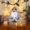 Nuevos Accesorios para Árbol de Navidad, Adornos Colgantes, Muñecos de Tela Bailarines, Pequeños Adornos Colgantes, Regalos, Muñecos de Navidad, Decoraciones Navideñas