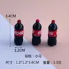Acessórios 3D de Resina Realistas de Refrigerante em Tamanhos Grande, Médio e Pequeno Adornos que Brilham no Escuro