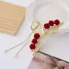 Pinza para el Cabello de Metal para Mujer, Pinza Tiburón de Lujo de Alta Gama, Pasador para Peinados Recogidos, Accesorio para el Cabello con Perlas para la Parte Trasera de la Cabeza